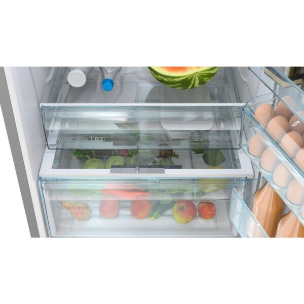 Bosch KGN56VPD0N Serie 4 186.2 x 69.5 cm Kolay Temizlenebilir Inox Alttan Donduruculu Buzdolabı