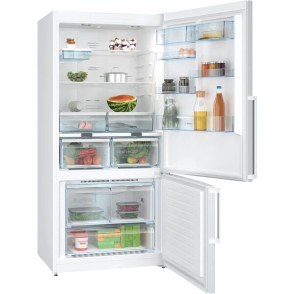 Bosch KGN86CWE0N Çift Kapılı 631 Lt E Enerji Sınıfı No-Frost Buzdolabı