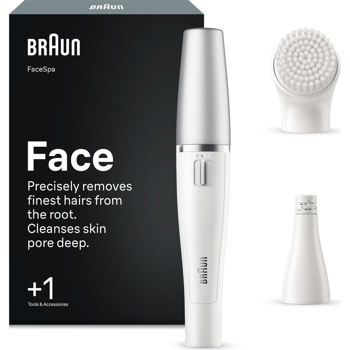 Braun FaceSpa Yüz Epilatörü, Yüz Temizleme Başlığı, 810 HBCV00007OTM70