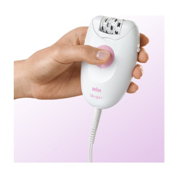 Braun Silk-Épil 1 1170 Epilatör – 20 Cımbızlı Softlift Teknolojisi, Kablolu Kuru Kullanım İle Hızlı Ve Rahat Epilasyon