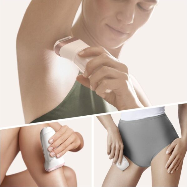 Braun Silk-épil 9 9720 SensoSmart Kablosuz Islak & Kuru Epilatör 4 Ek Parçalı Yıkanabilir Başlık