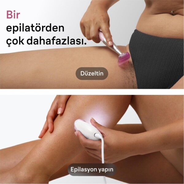 Braun Silk·épil 3 Kablolu Epilatör, Kalıcı Pürüzsüz Cilt, 3-202