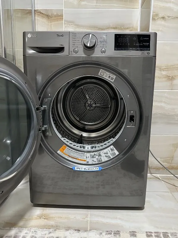 LG 10 kg RH10V9PV2W.BPTPLTK Kapasiteli Kurutma Makinesi Platin Silver A Enerji Sınıfı Isı Pompalı Teknoloji Özellikleri
