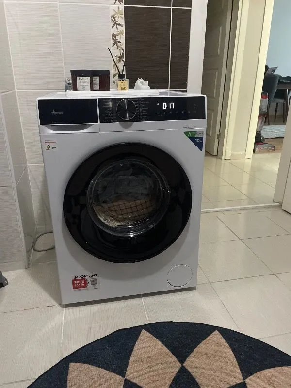Hoover Hgd 410B9C-17 10 kg Yıkama Kapasitesi 1400 Devir Enerji Sınıfı A Çamaşır Makinesi
