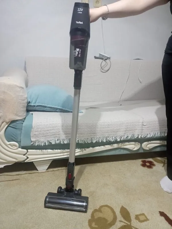 TEFAL X-PERT 3.60 Kablosuz Dikey Şarjlı Süpürge 10.8 V Turbo Başlık ile Açık Turuncu Renk