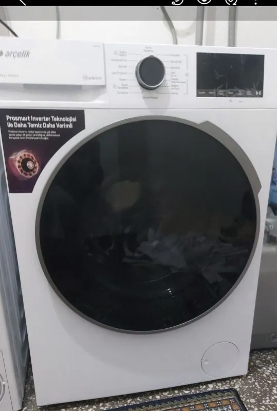 Arçelik 10 Kg Yıkama Kapasiteli Çamaşır Makinesi B Enerji Sınıfı 1200 Devir Hızı