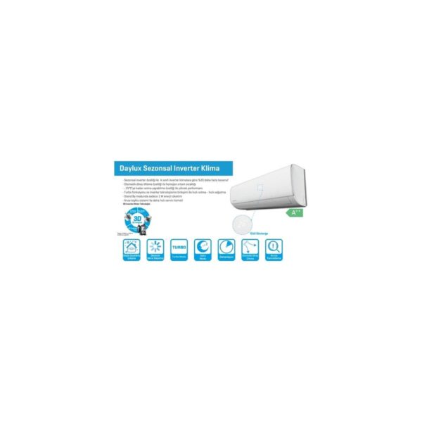 Daikin Daylux DTXP35A A++ 12000 BTU Inverter Duvar Tipi Klima (MONTAJ DAHİL)