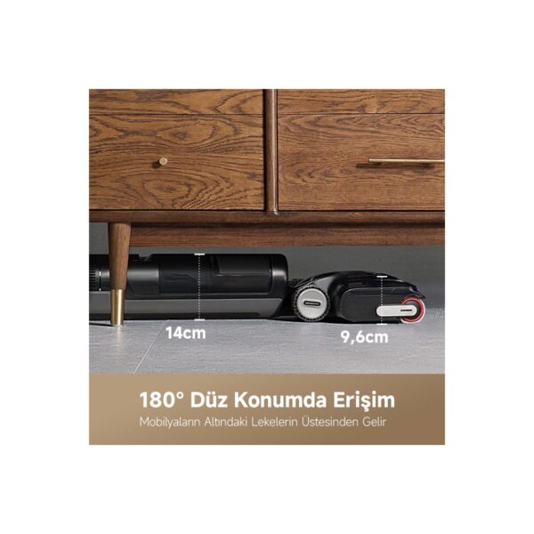Dreame H12 Pro FlexReach Islak ve Kuru Süpürge, 18.000 Pa Güçlü Vakum