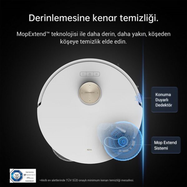 Dreame L20 Ultra Robot Süpürge Beyaz, Otomatik Paspas Çıkarma ve Kaldırma, Yıkama ve Kurutma, 7.000Pa Emiş, Kendi Kendini Boşaltma, Kendi Kendini Doldurma, AI Engellerden Kaçınma