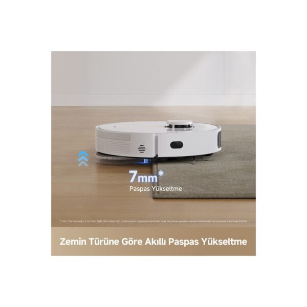 Dreame L40 Plus Robot Süpürge 13000PA Emiş Gücü ile Akıllı Navigasyon Düz Zemin Kullanımı