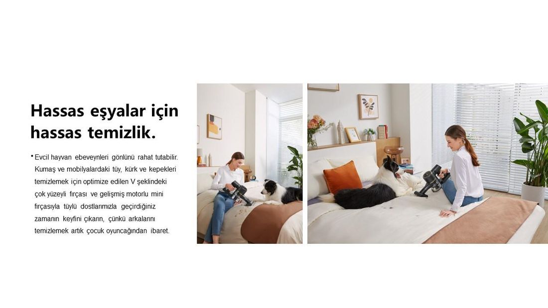 Dreame R10 Pro Dikey Süpürge, 65 Dakika Uzun Çalışma Süreli Dikey Süpürge, Hafif ve Anti-Tangle özellikli, Sert Zemin, Halı ve Evcil Hayvan Tüyleri için 150 AW Güçlü Emişli El Süpürgesi