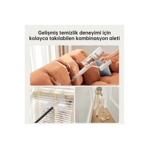 Dreame U10 Dikey Süpürge 0,5 L Toz Haznesi Var HEPA Filtreli Güçlü Emiş Teknolojisi ile