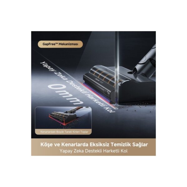 Dreame V30 Kablosuz Dikey Süpürge HEPA Filtreli 0,6 lt Toz Hacmi ile Güçlü Emiş Teknolojisi