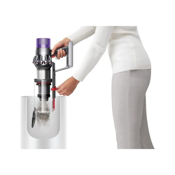 Dyson V10 Total Clean Kablosuz Süpürge Gri Renkli Güçlü Emiş Teknolojisi ile Toz Torbasız Temizlik