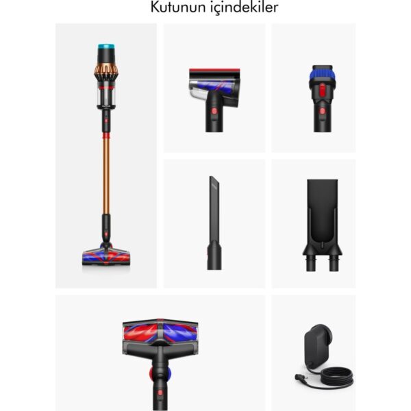 Dyson V16 Piston Animal kablosuz süpürge (Mat siyah/Bakır)