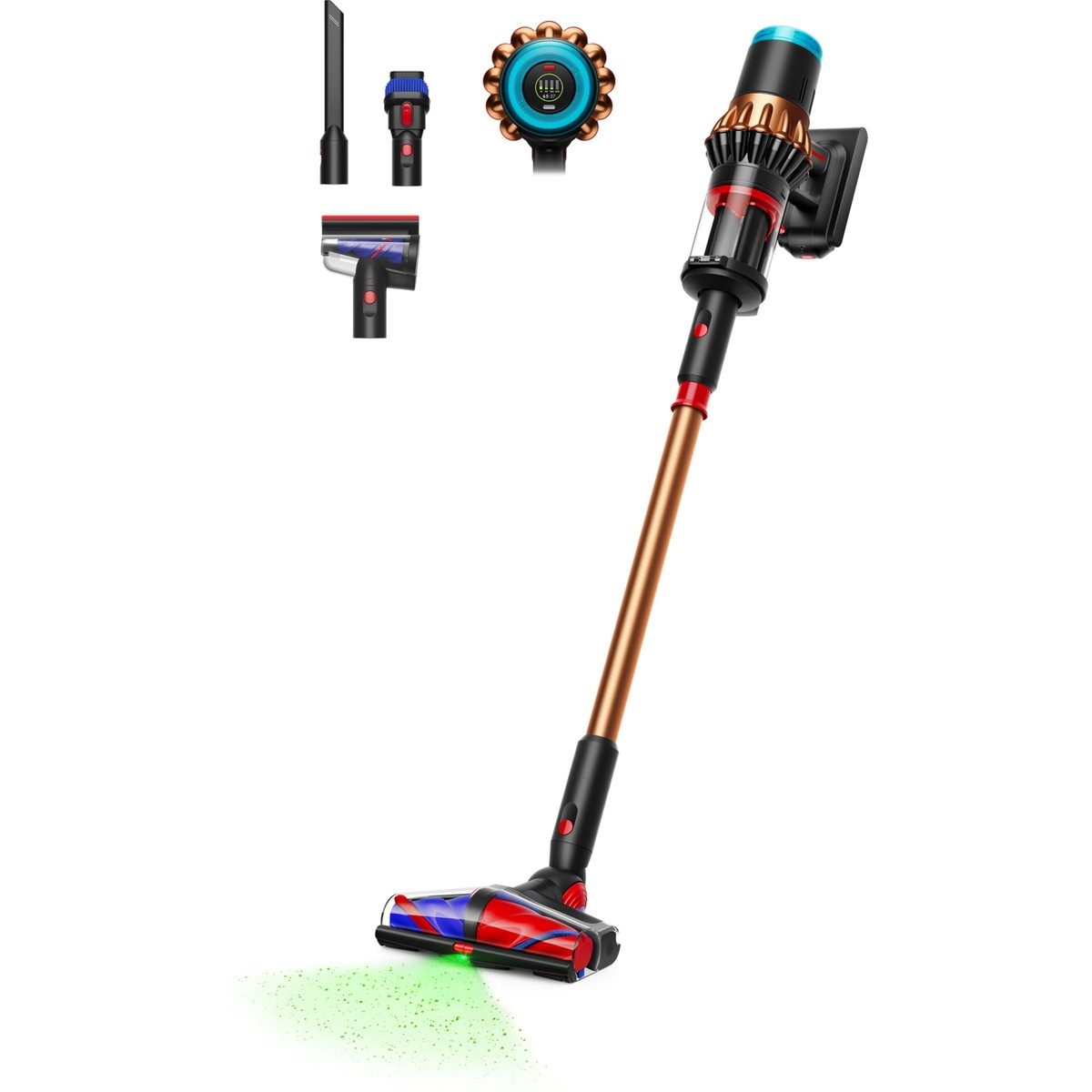 Dyson V16 Piston Animal kablosuz süpürge (Mat siyah/Bakır) HBCV0000AIW6F7