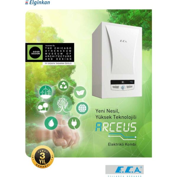 E.c.a Arceus 24 Kw – 20.640 Kcal/h Elektrikli Kombi 24MT Tr