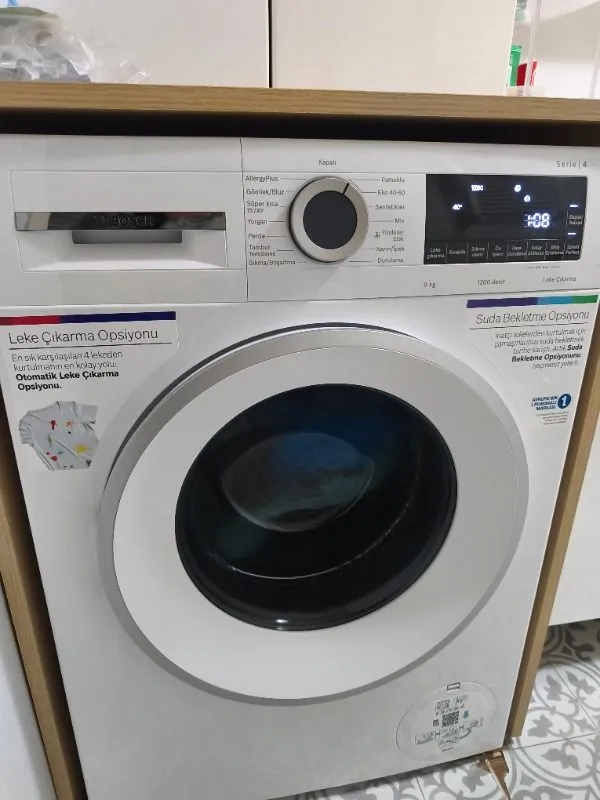 Bosch WGA242X3TR Serie 4 Çamaşır Makinesi 9 kg maks. 1200 dev./dak.