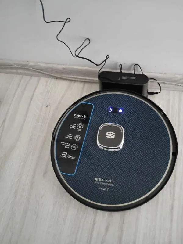 Şımart katya V Akıllı Robot Süpürge 15000PA Güçlü Emiş Gücü 6400MAH Yüksek Batarya