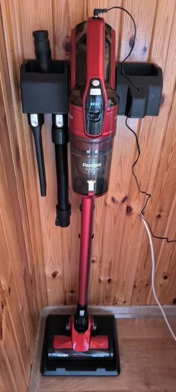 Fantom Quantum P2049 Dikey Şarjlı Süpürge – Kırmızı