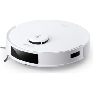 ECOVACS Akıllı Robot Süpürge, 8000Pa Emiş Gücü, 2'si 1 Arada Süpürme ve Paspaslama, TrueMapping Lazer Navigasyon, 300 Dakika Çalışma Süresi HBCV00006XVQLI