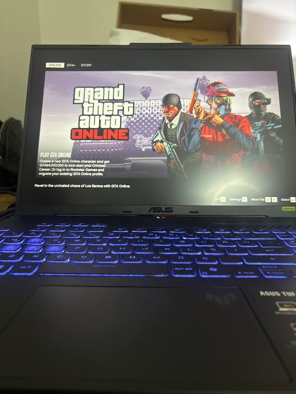 Asus TUF Gaming FX607VU-RL017 Intel Core 5 210H 16GB 512GB SSD RTX4050 Freedos 16″ Taşınabilir Bilgisayar