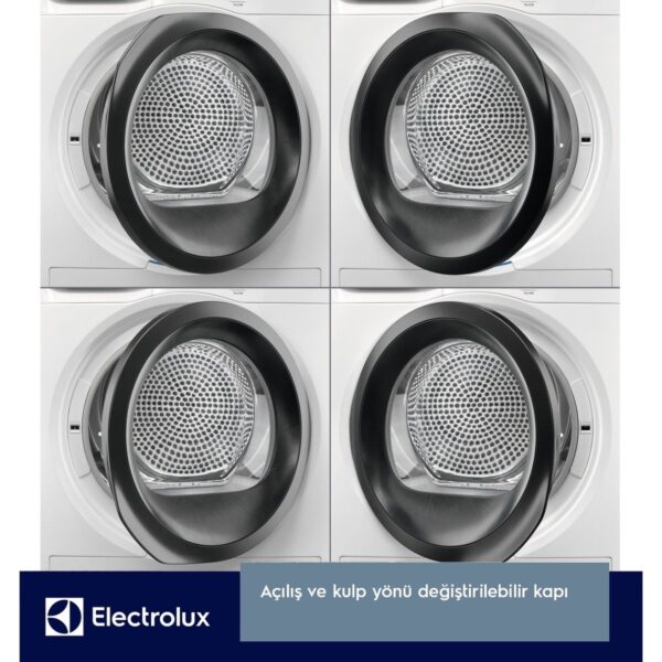 Electrolux EW6D69CBT 600 Serisi Gentlecare 118 Lt Xxl Protex Çelik Tamburlu 9 kg D Enerji Sınıfı Isı Pompalı Inverter Kurutma Makinesi