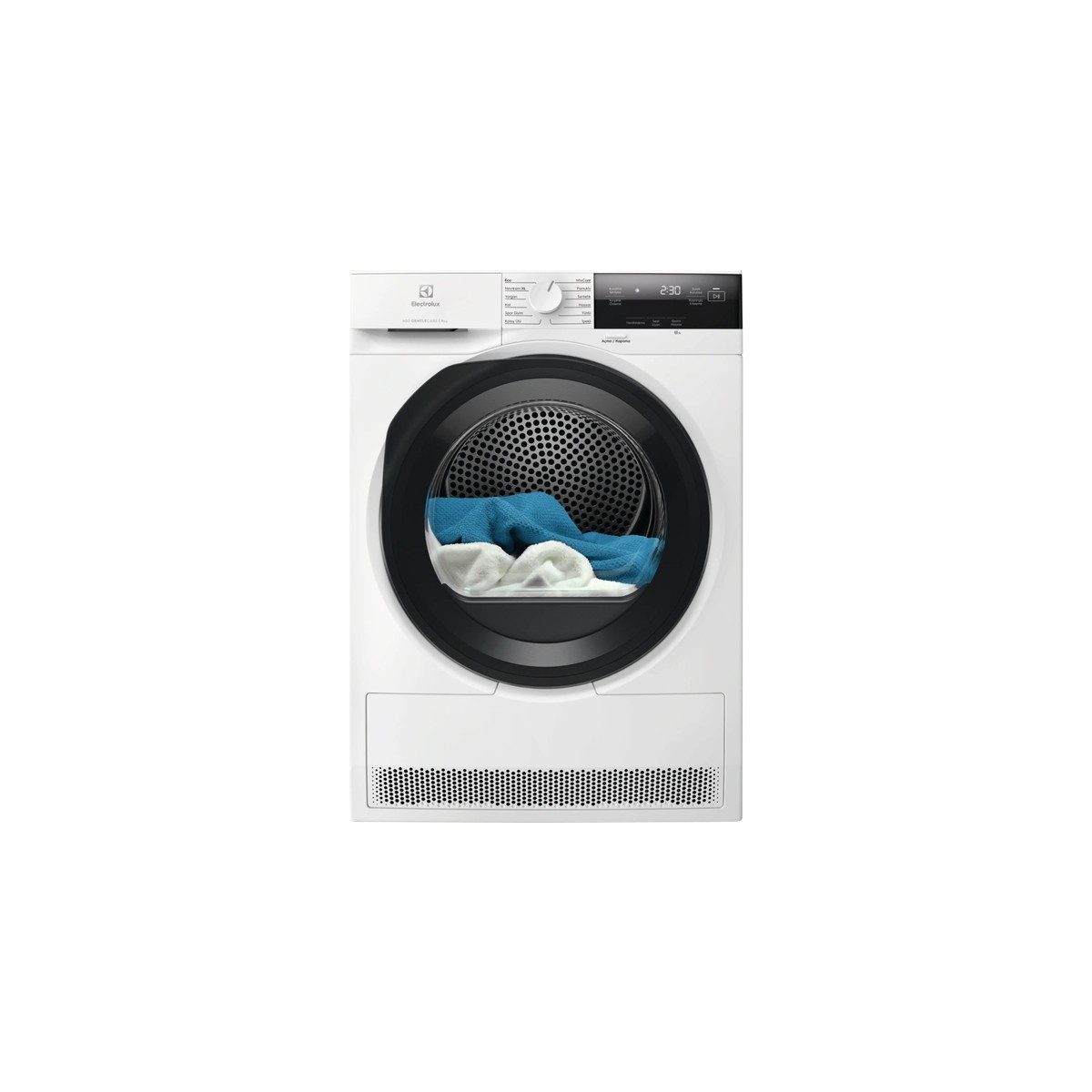 Electrolux EW6D69CBT 600 Serisi Gentlecare 118 Lt Xxl Protex Çelik Tamburlu 9 kg D Enerji Sınıfı Isı Pompalı Inverter Kurutma Makinesi HBCV0000GF34S0