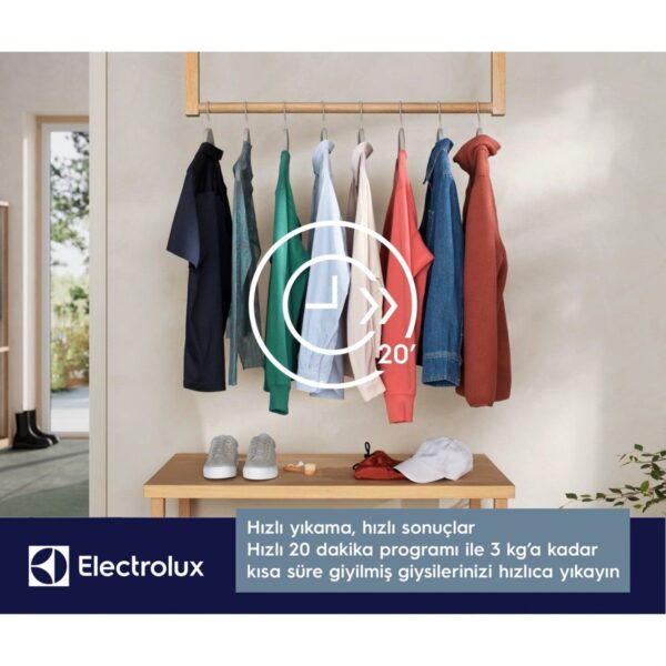 Electrolux EW6F2292T 9kg 1200 Devir A Enerji Sınıfı Çamaşır Makinesi
