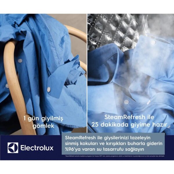 Electrolux EW7F5412SCT 10 kg Yıkama Kapasiteli 1400 Devir Wi-Fi Çamaşır Makinesi Enerji Sınıfı B