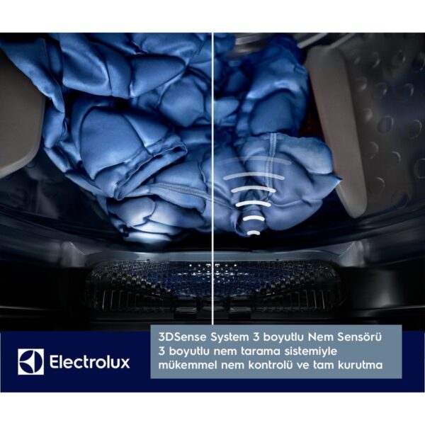 electrolux EW8D394MT 800 Serisi Ultracare Steam 3dsense 9 kg A+++ Buharlı Inverter Kurutma Makinesi