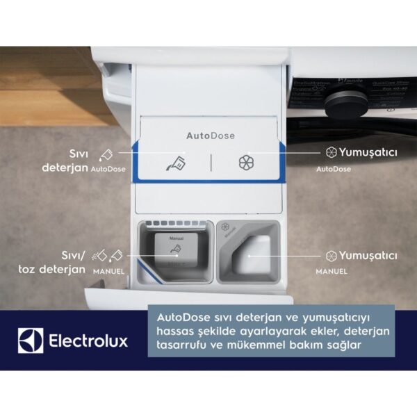 Electrolux EW8W7607AT 800 Serisi Kurutmalı Çamaşır Makinesi
