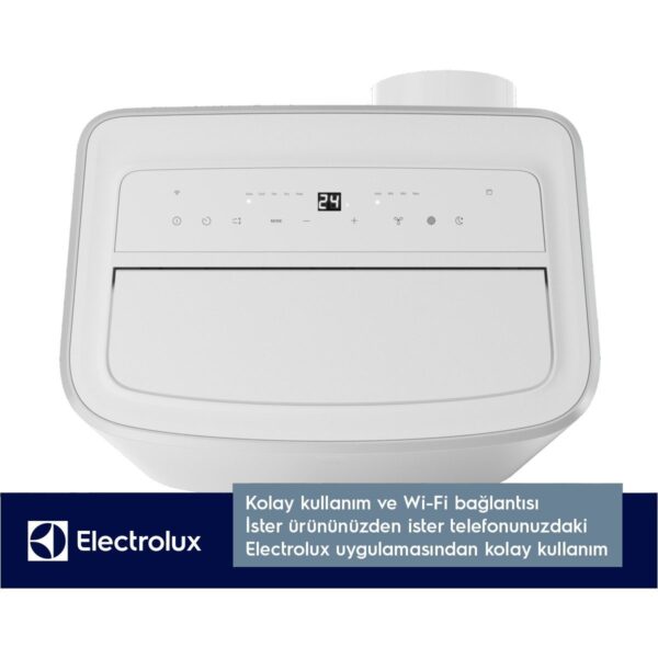 Electrolux EXP34U339HW 600 Serisi Comfort 12 Bin BTU Isıtma Soğutma Nem Alma Fan Fonksiyonlu Wi-Fi A/A+ Enerji Sınıfı Mobil Klima