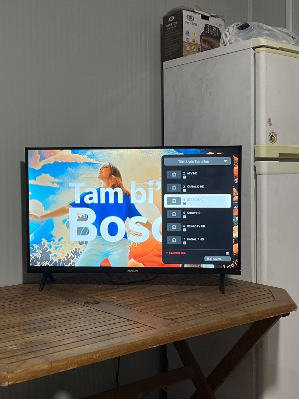 Onvo 32OV6000H 32″ 81 Ekran Uydu Alıcılı HD Ready Smart LED TV