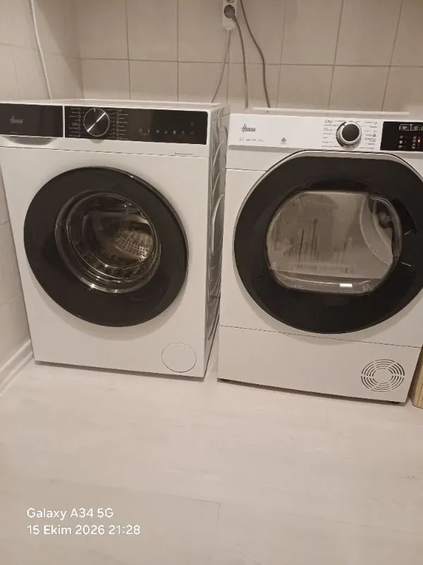 Hoover Hgd 410B9C-17 10 kg Yıkama Kapasitesi 1400 Devir Enerji Sınıfı A Çamaşır Makinesi