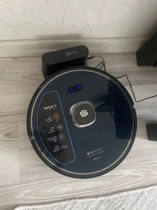 Şımart katya V Akıllı Robot Süpürge 15000PA Güçlü Emiş Gücü 6400MAH Yüksek Batarya