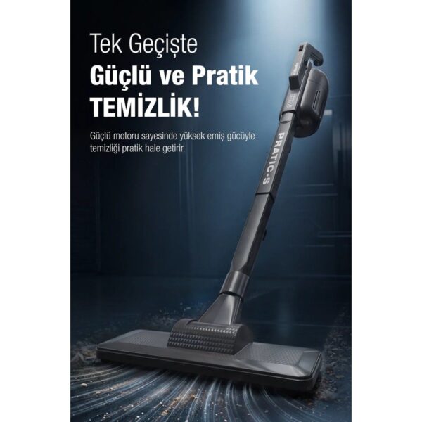 Fantom P1200 Pratic-s Toz Torbasız Elektrikli Dikey Süpürge