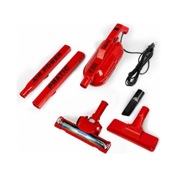Fantom Pratic Aır Power P 1250 Kırmızı Dikey Süpürge Torbasız 1 L Toz Haznesi ile Güçlü Emiş