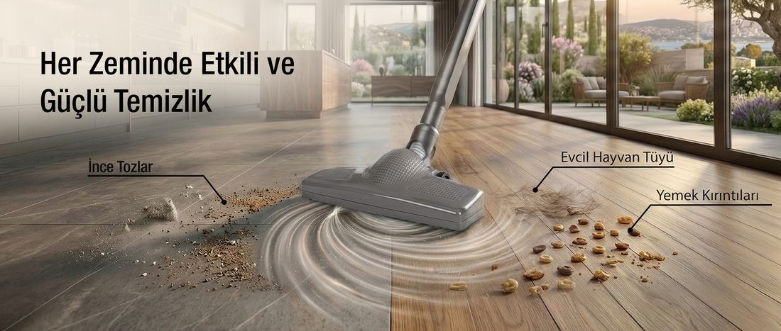 Fantom Speedy Pro Du 2100 Dikey Süpürge - Antrasit