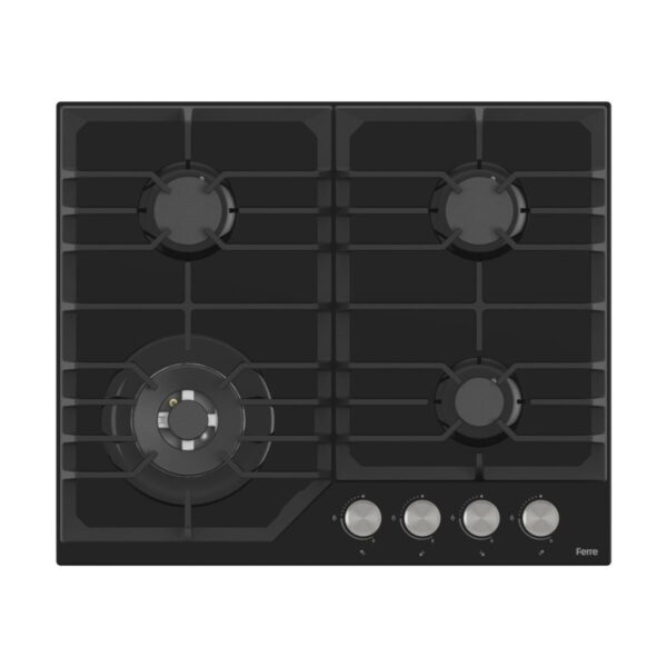 Ferre Flowart Nt Asimetrik Seriisi 3’lü Siyah Ankastre Set ( QBL62CS-NT025-D077 )