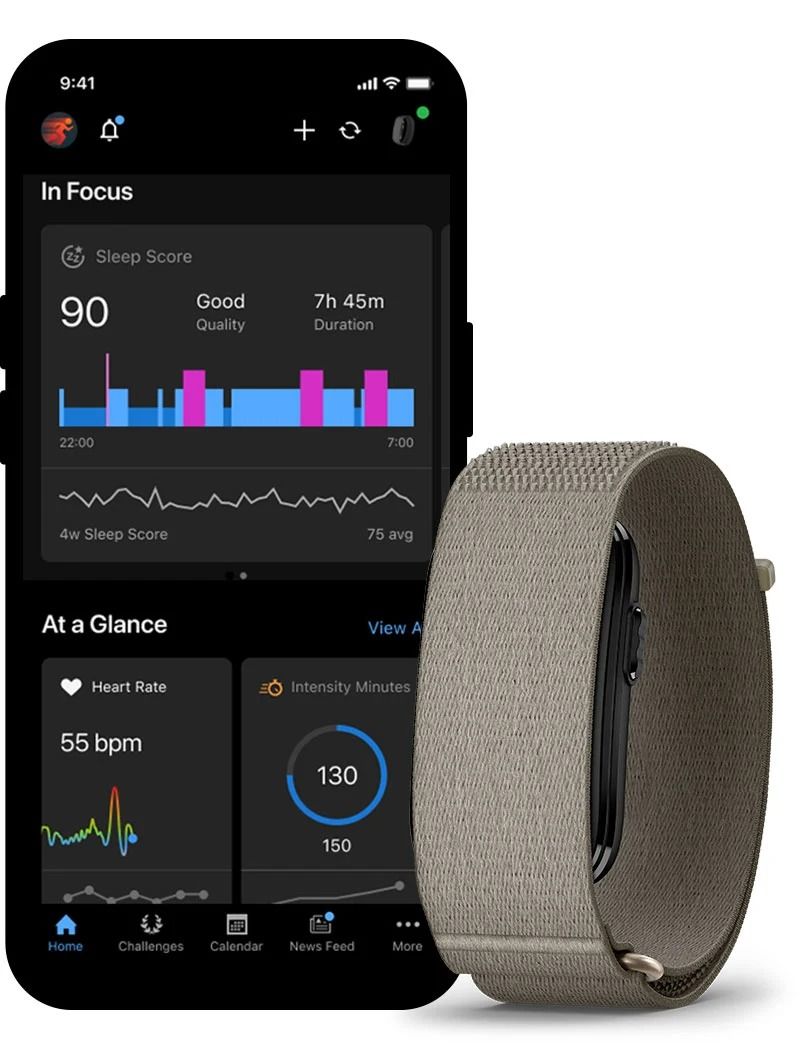 Garmin Cırqa Akıllı Bileklik - Gri (S/m)