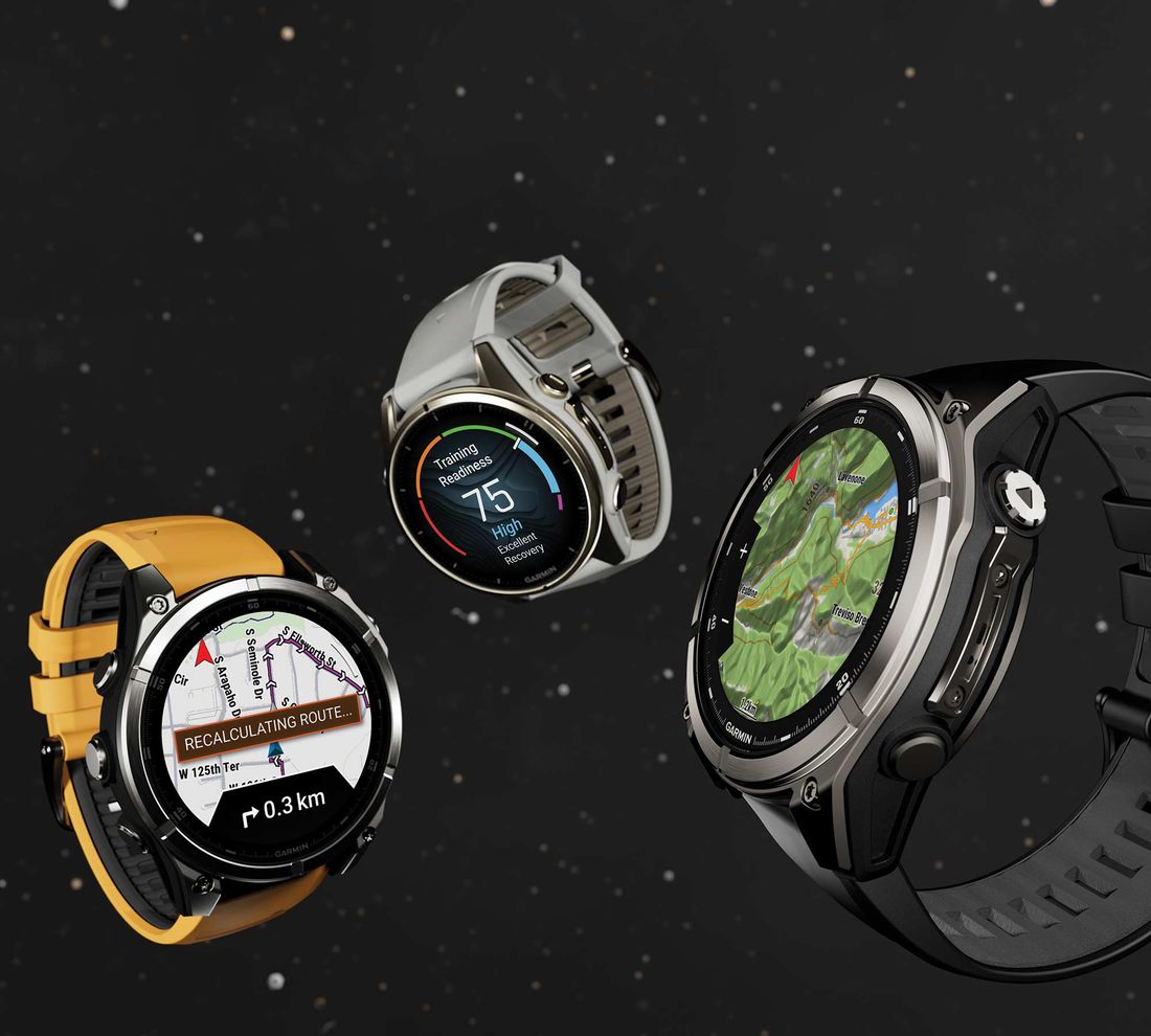Garmin Fenix 8 – 47MM, Amoled Sapphire Karbon Gri Dlc Titanyum Siyah/gri Kayışlı