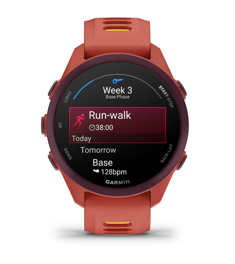 Garmin Forerunner 170 Music - Siyah, Siyah/amp Sarı Kayışlı