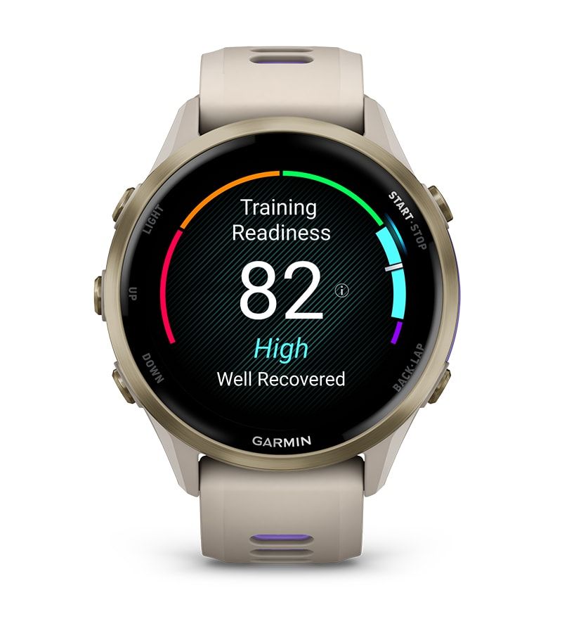 Garmin Forerunner 970 - Soft Gold Titanyum | Gri