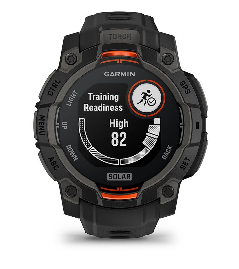 Garmin Instinct 3 – 50 mm, Solar - Kömür Siyahı