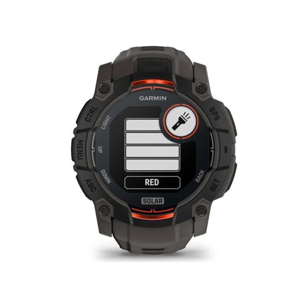Garmin Instinct 3 – 50 mm, Solar – Kömür Siyahı