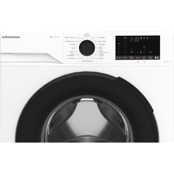 Grundig GNWM 91613 RS 9 kg 1000 Devir Çamaşır Makinesi Beyaz Renk Enerji Sınıfı A