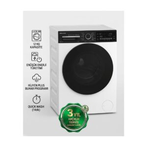 Grundig Gpwm 124643 1400 Devir 12 kg Çamaşır Makinesi HBCV0000IKFDN9