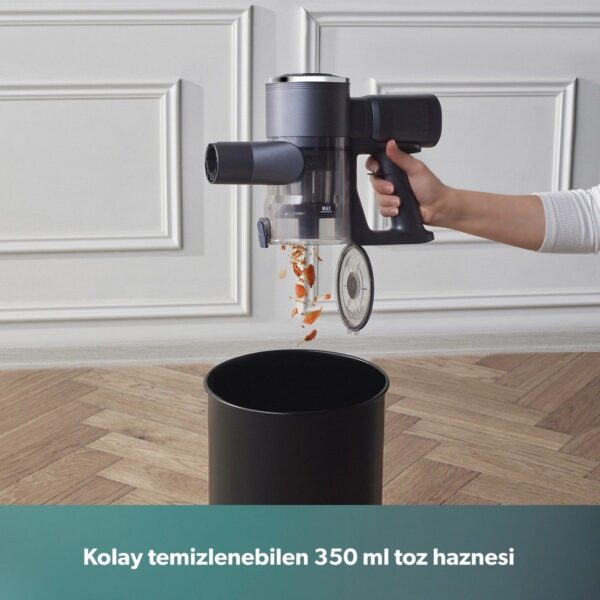 Homend Dustrider 1271H 160W Şarjlı Dikey Süpürge 12 kPa Emiş Gücü