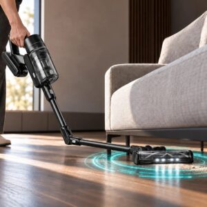Homend Dustrider 1273H Katlanabilir Borulu Dikey Süpürge Siyah-Silver Siyah - Gümüş